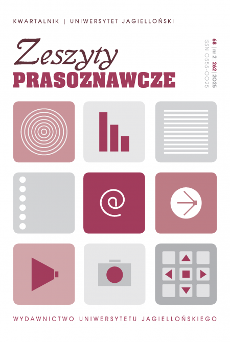 Zeszyty Prasoznawcze Nr 2 (262) 2025