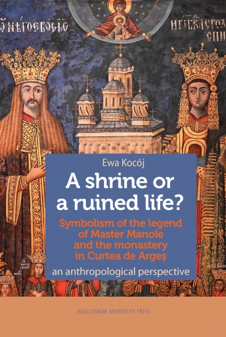 Book cover A shrine or a ruined life?