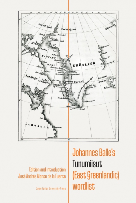 Okładka książki Johannes Balle’s Tunumiisut (East Greenlandic) wordlist