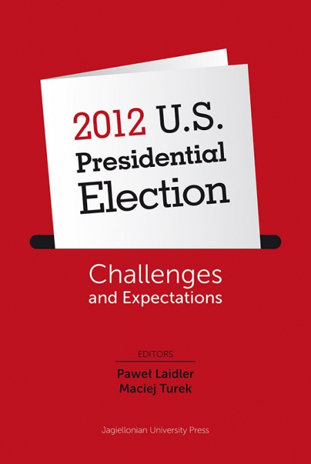 Okładka ksiązki 2012 U.S. Presidential Election
