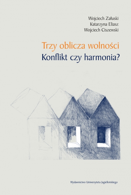 Book cover Trzy oblicza wolności