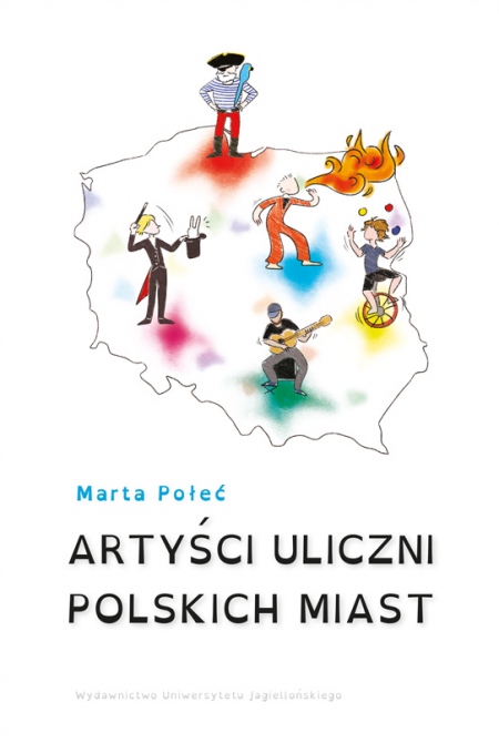 Book cover Artyści uliczni polskich miast