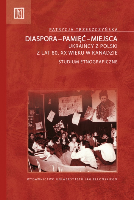 Book cover Diaspora-pamięć-miejsca