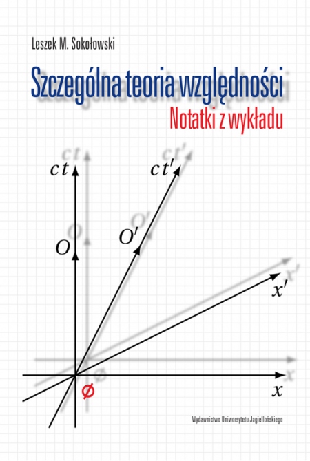 Book cover Szczególna teoria względności