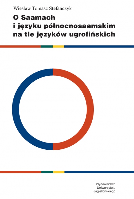 Okładka książki O Saamach i języku północnosaamskim na tle języków ugrofińskich