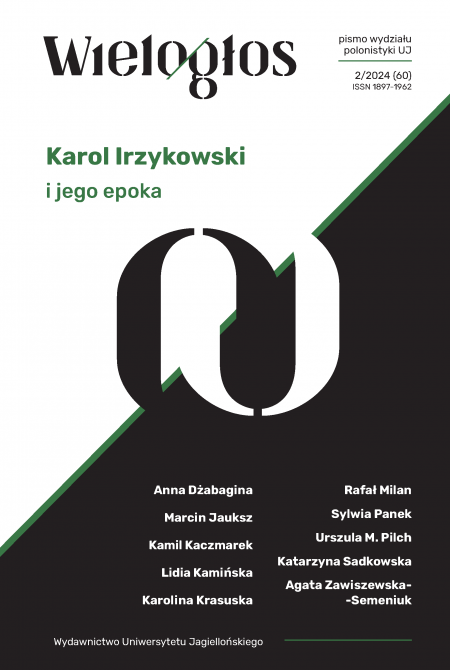 Okładka książki Wielogłos nr 3 (61) 2024