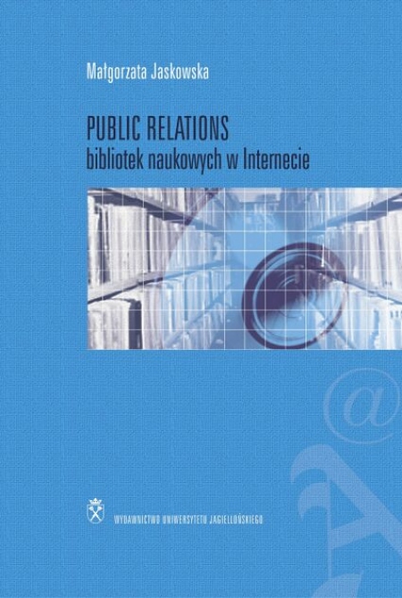 Book cover Public Relations bibliotek naukowych w Internecie