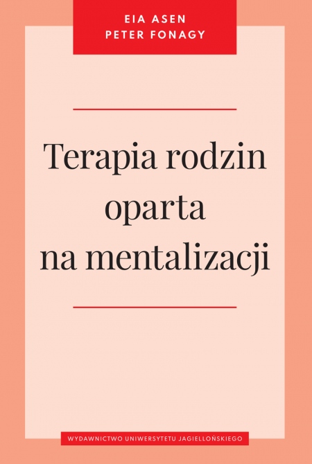 Okładka książki Terapia rodzin oparta na mentalizacji