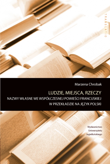 Book cover Ludzie, miejsca, rzeczy