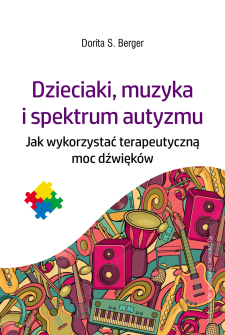 Book cover Dzieciaki, muzyka i spektrum autyzmu