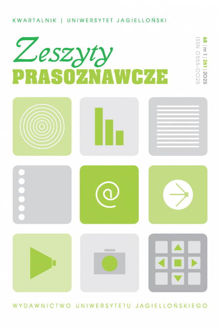 Zeszyty Prasoznawcze Nr 1 (261) 2025