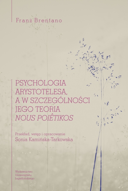 Book cover Psychologia Arystotelesa