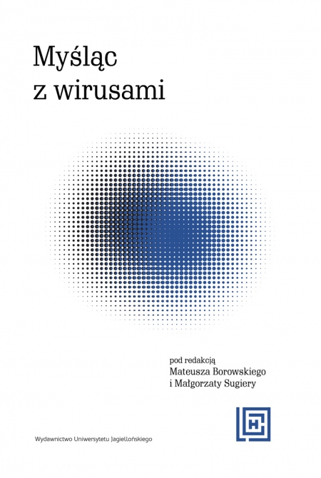 Book cover Myśląc z wirusami