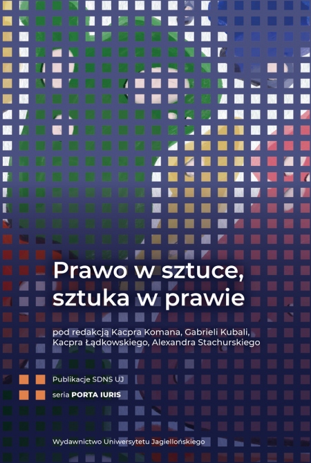 Okładka książk Prawo w sztuce, sztuka w prawie