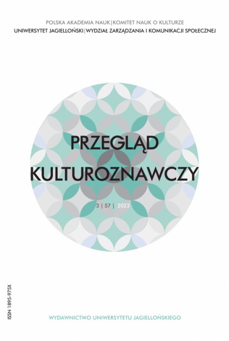 Journal cover Przegląd Kulturoznawczy 2023, 3 (57)