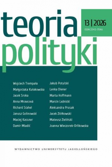 Book cover Teoria Polityki 13/2026