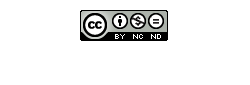 Creative Commons 4.0 BY-NC-ND License Icon