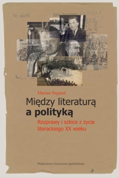 Book cover Między literaturą a polityką
